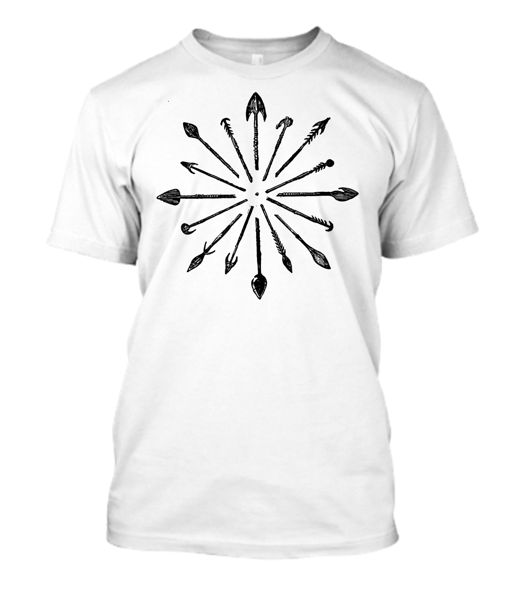 Archer Archery Arrows Circular T-Shirt