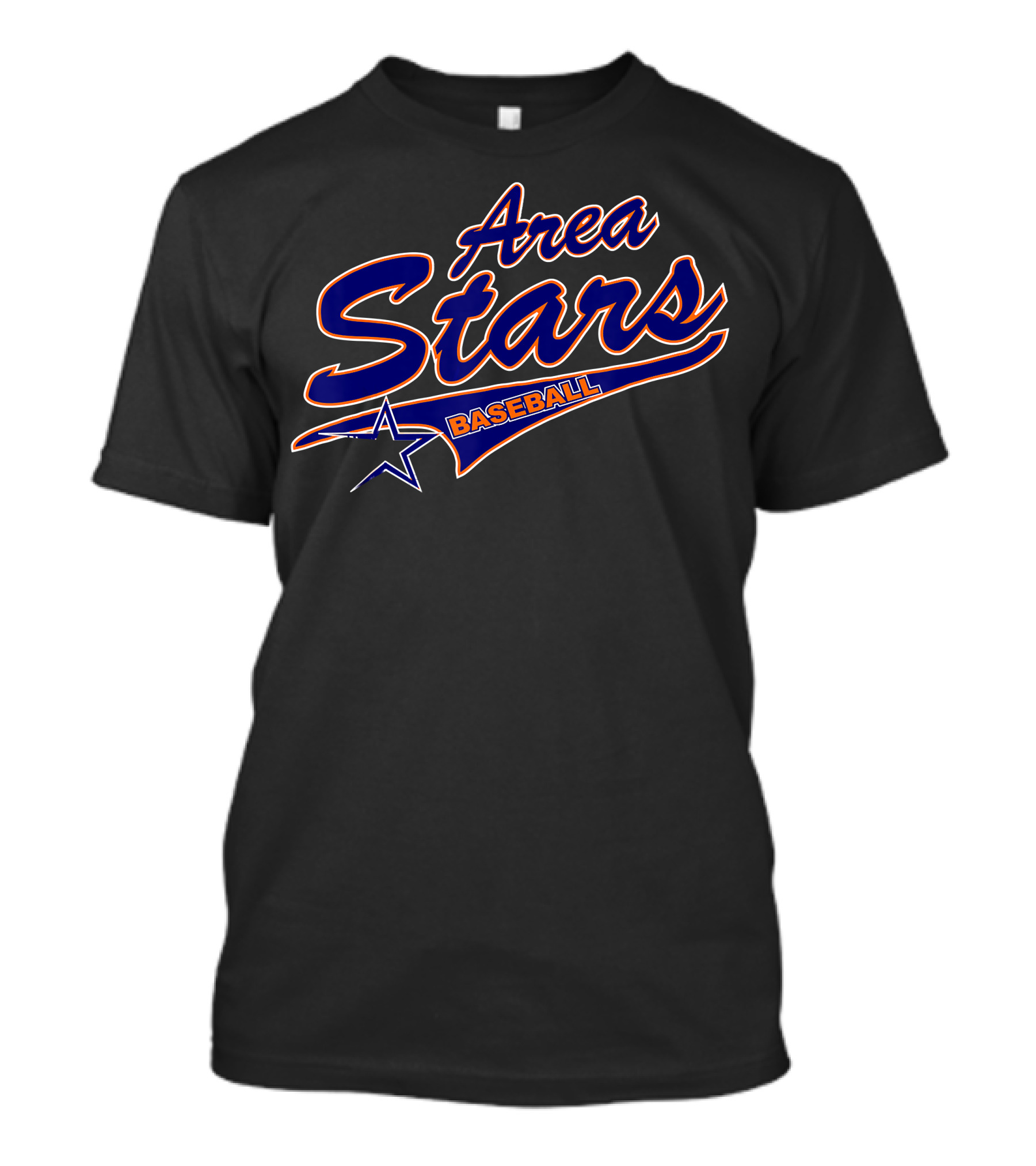 Area Stars Baseball T-Shirt