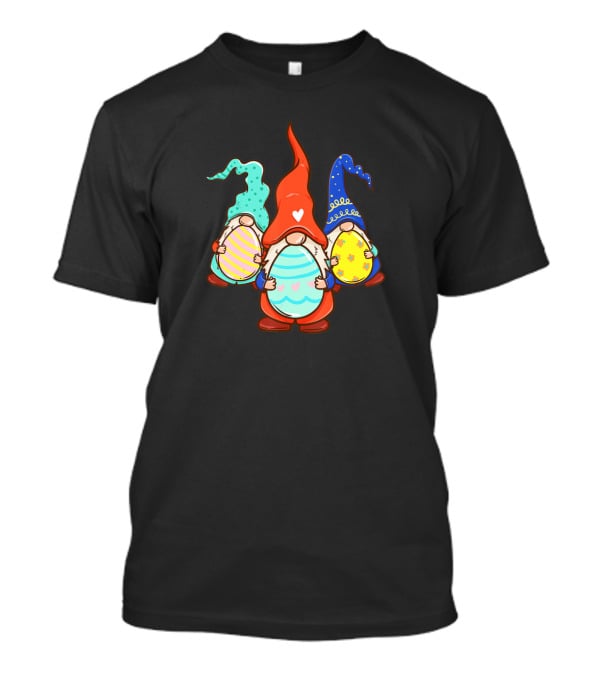 Gnomes Easter Day Egg Hunter Colorful Eggs T-Shirt