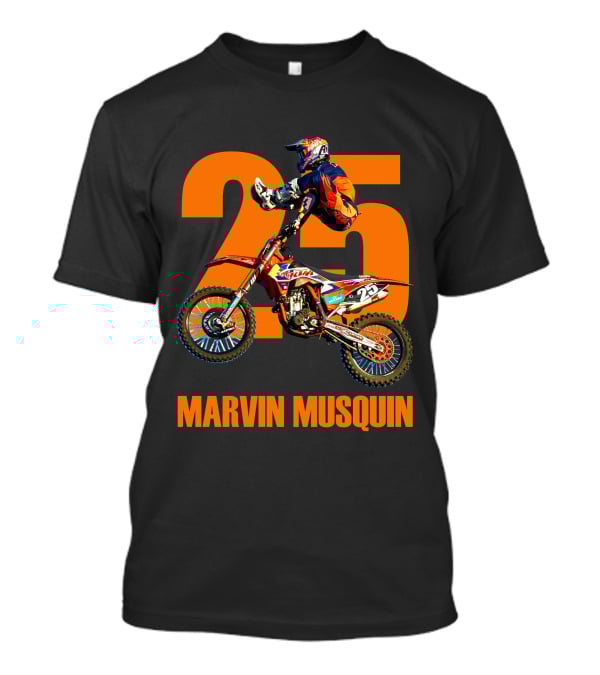 Marvin Musquin 25 KTM Motocross Stunt T-Shirt