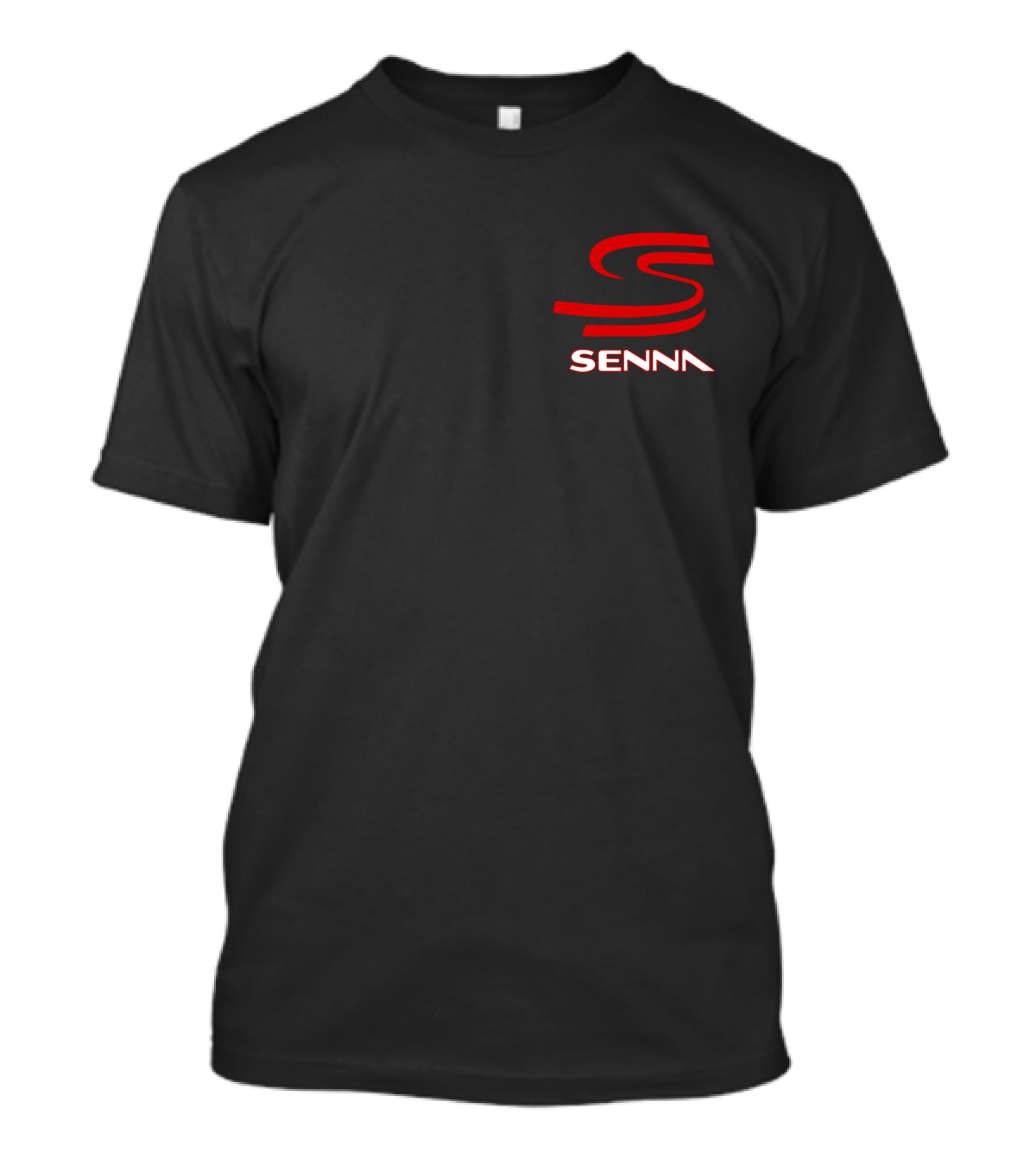 Thank You Ayrton Senna Da Silva Iconic Red S Logo Senna T-Shirt