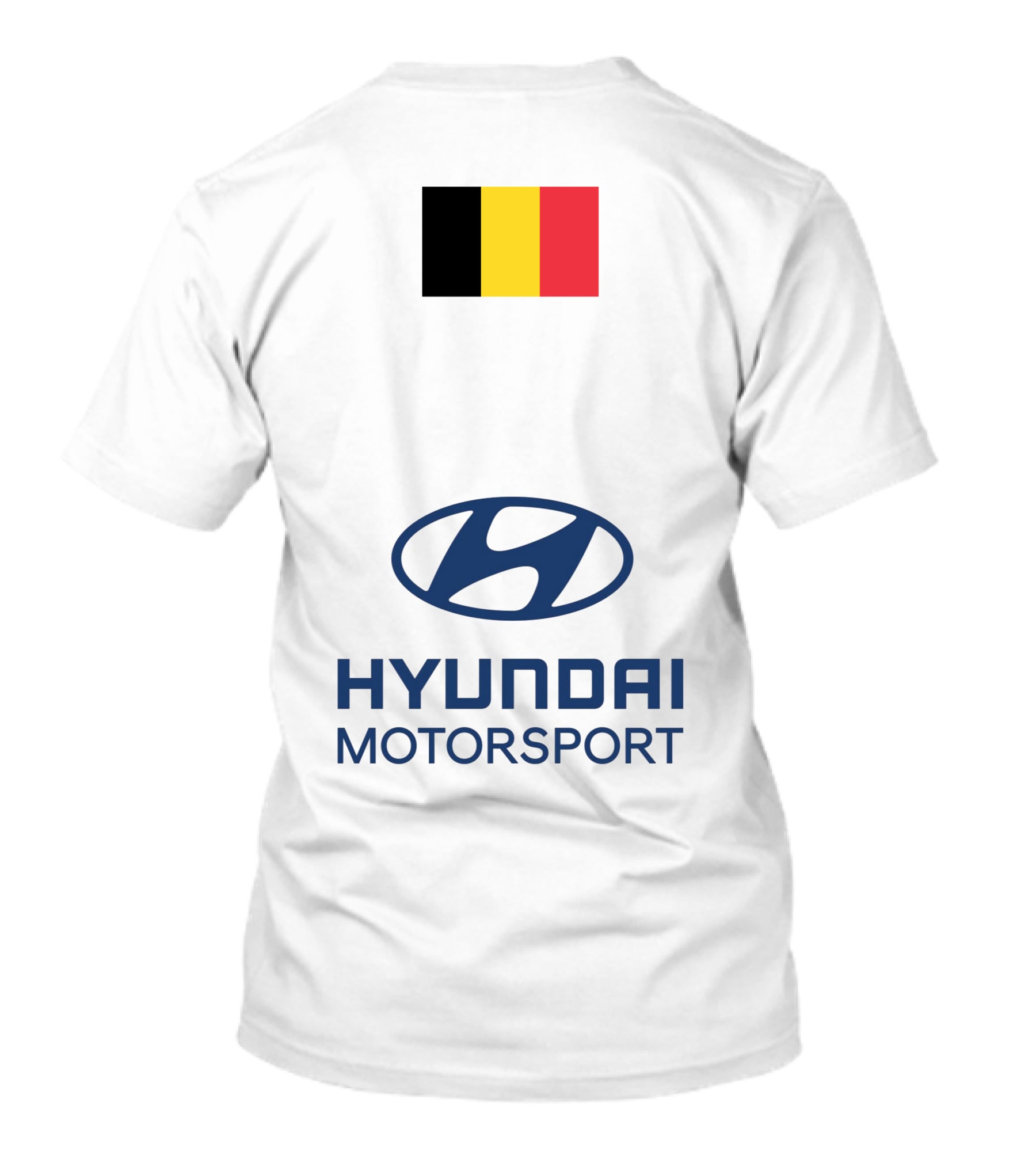 Hyundai Motorsport Neuville Rally Car Team T-Shirt