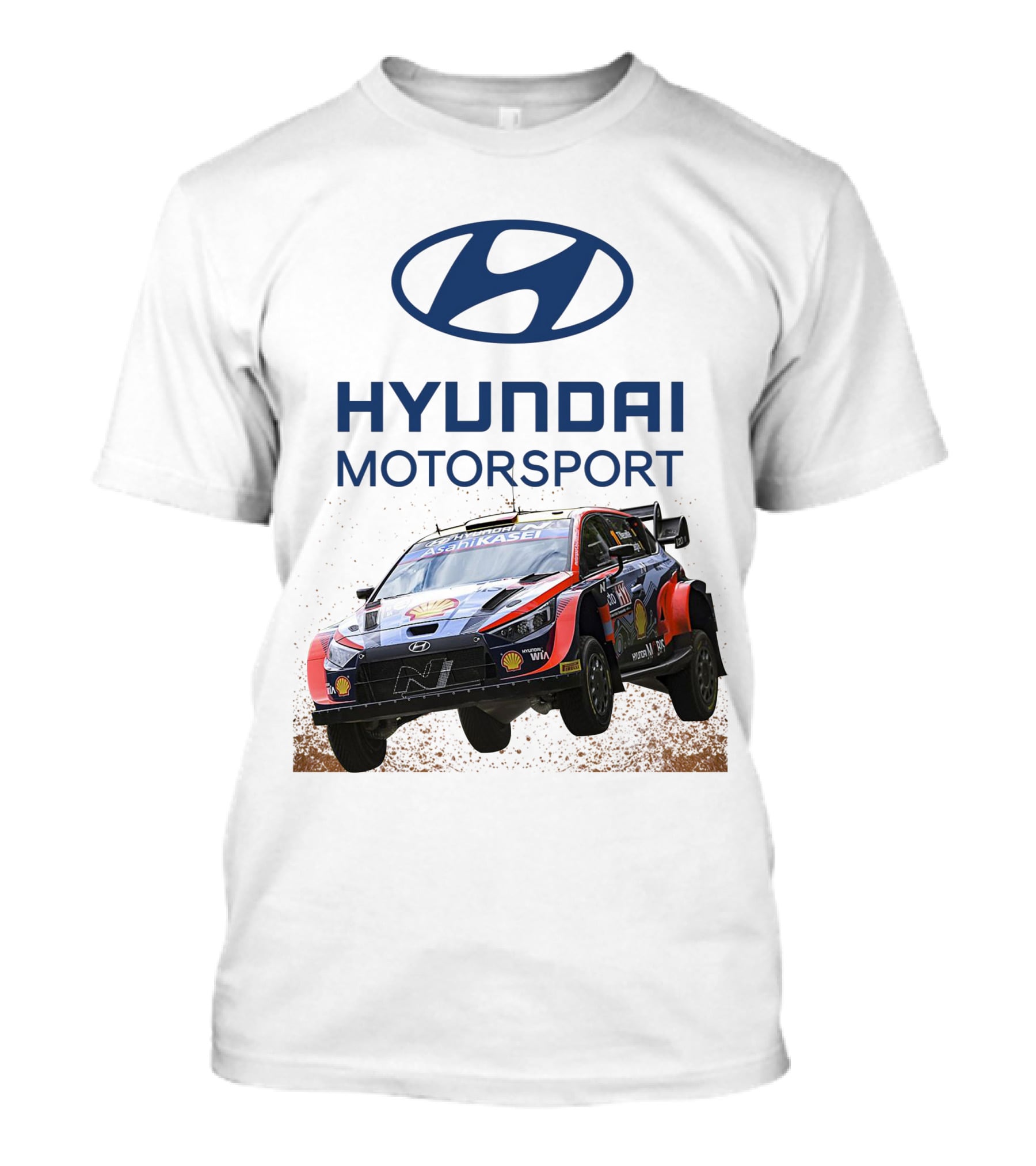 Hyundai Motorsport Neuville Rally Car Team T-Shirt