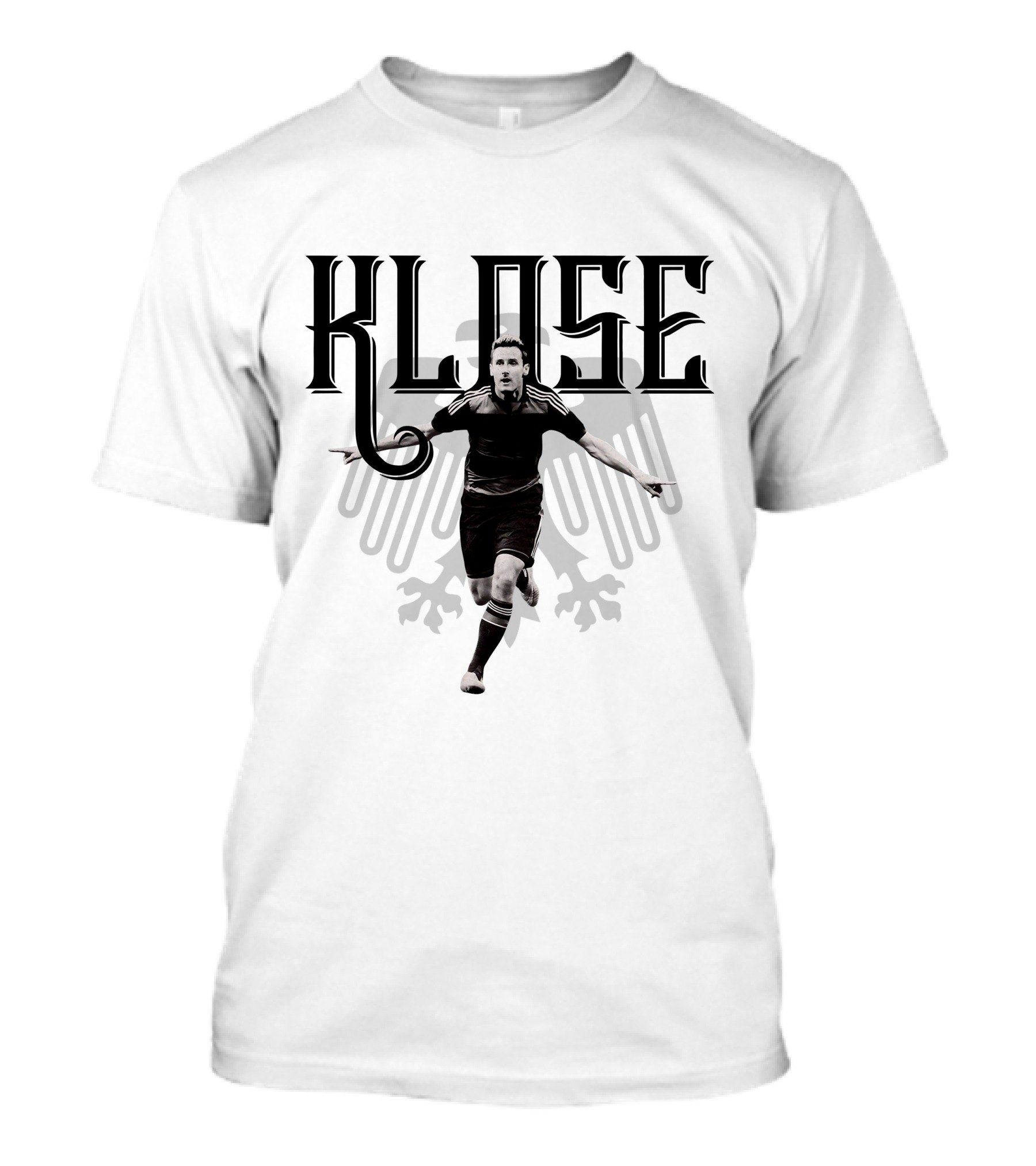 Klose Soccer Celebration Germany Eagle Emblem T-Shirt