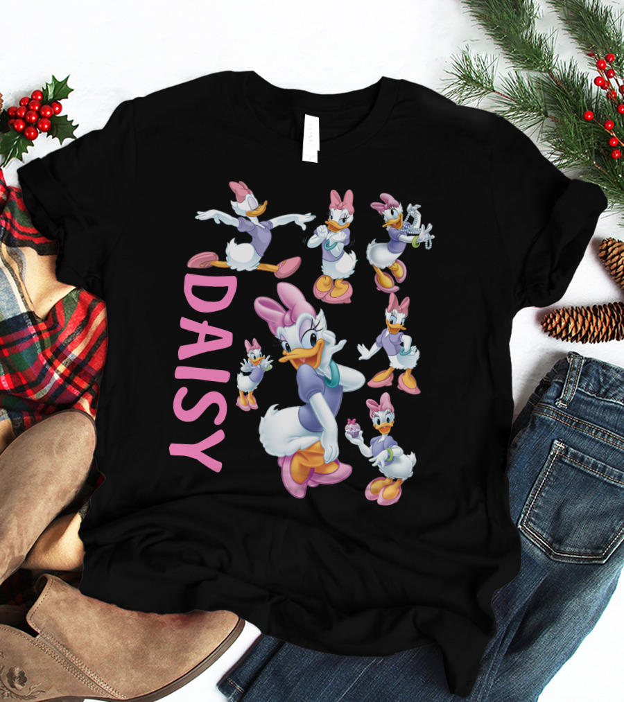 Daisy Duck Multiple Poses Character Compilation T-Shirt