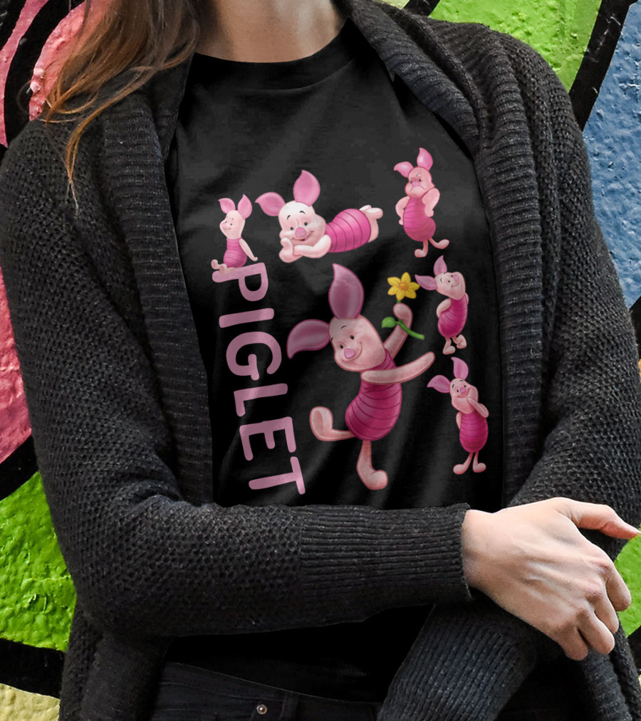 Piglet Delightful Poses Collection T-Shirt