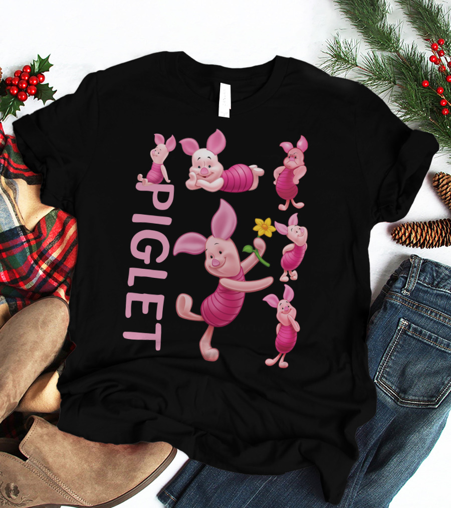Piglet Delightful Poses Collection T-Shirt