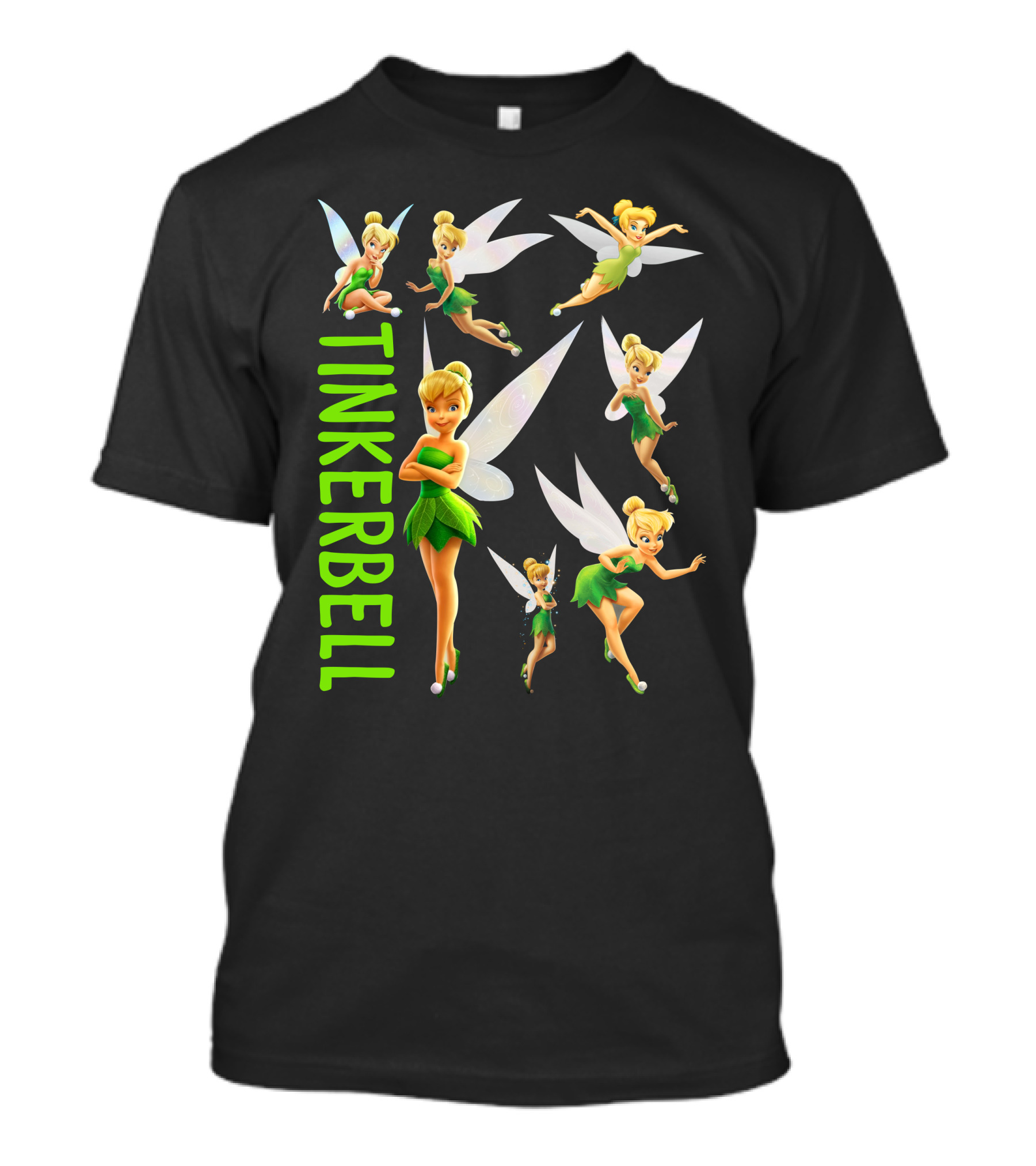 Tinker Bell Magical Fairy Collection Disney Character Ensemble T-Shirt