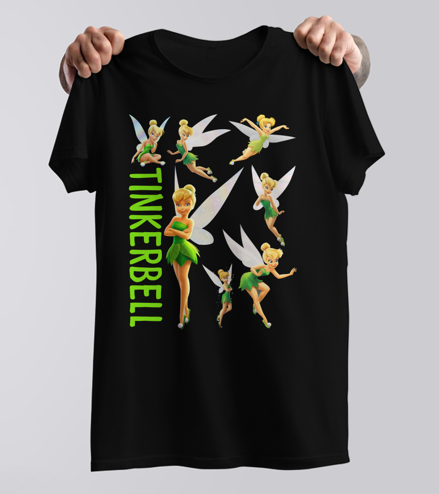 Tinker Bell Magical Fairy Collection Disney Character Ensemble T-Shirt