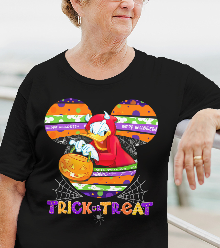 Happy Halloween Donald Trick Or Treat T-Shirt
