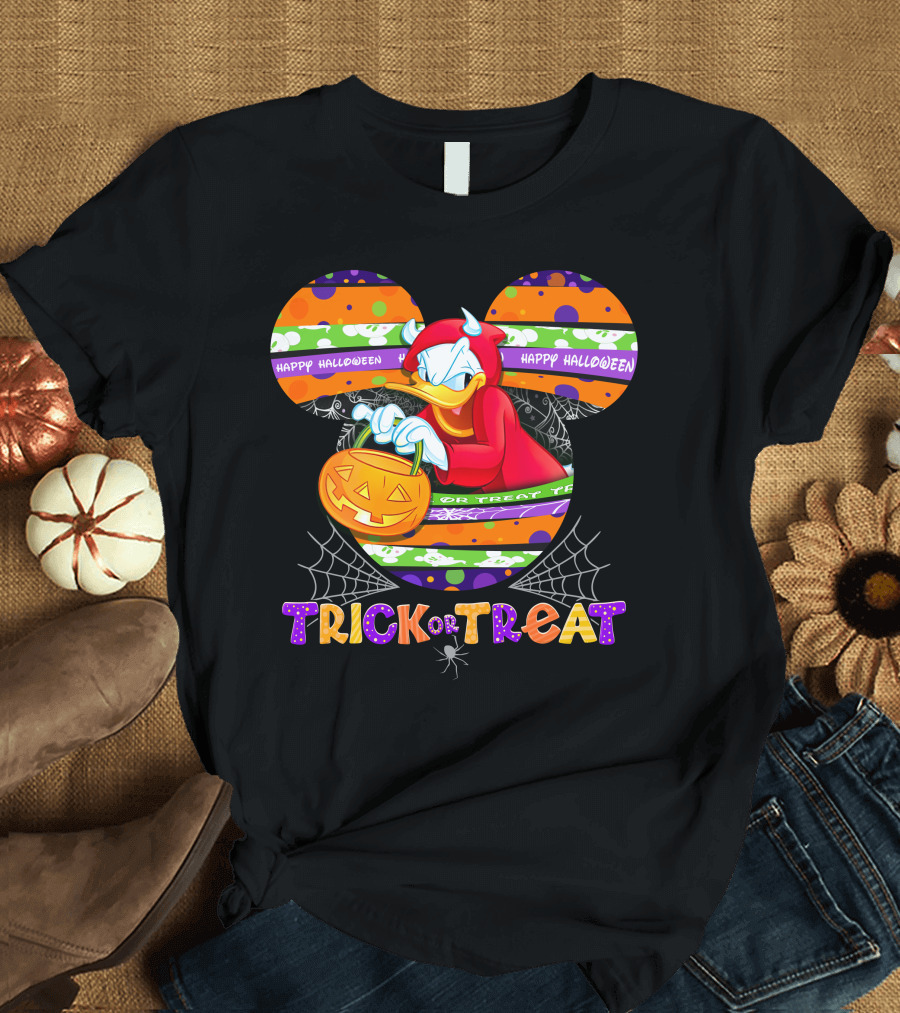 Happy Halloween Donald Trick Or Treat T-Shirt