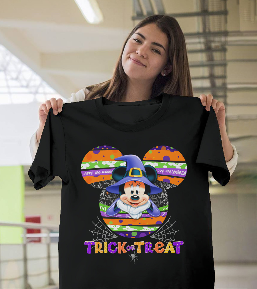 Minnie Happy Halloween Trick Or Treat T-Shirt