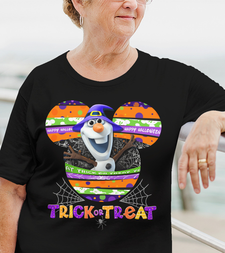 Happy Halloween Olaf Trick Or Treat T-Shirt
