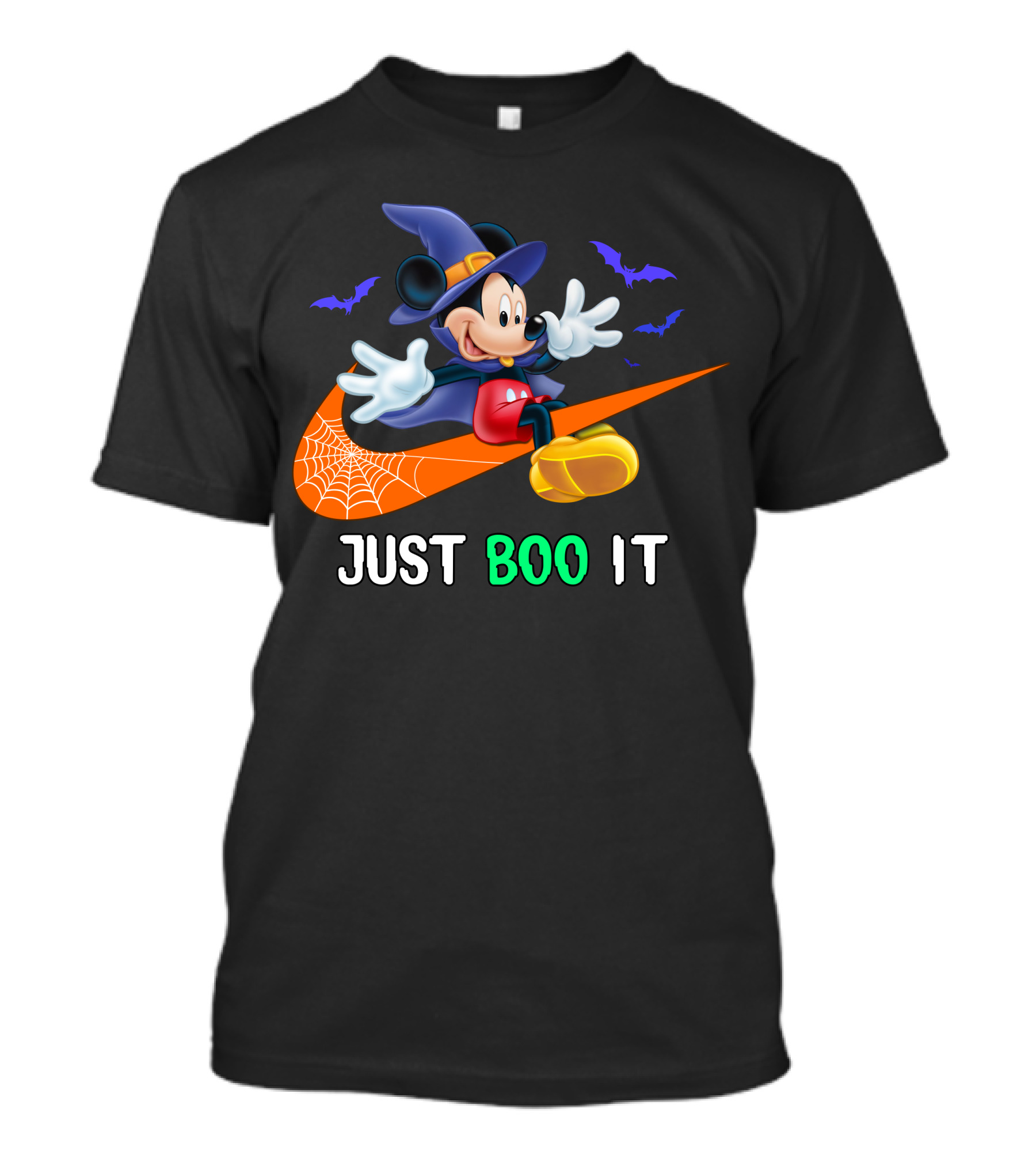 JUST BOO IT Mickey Witch Halloween T-Shirt