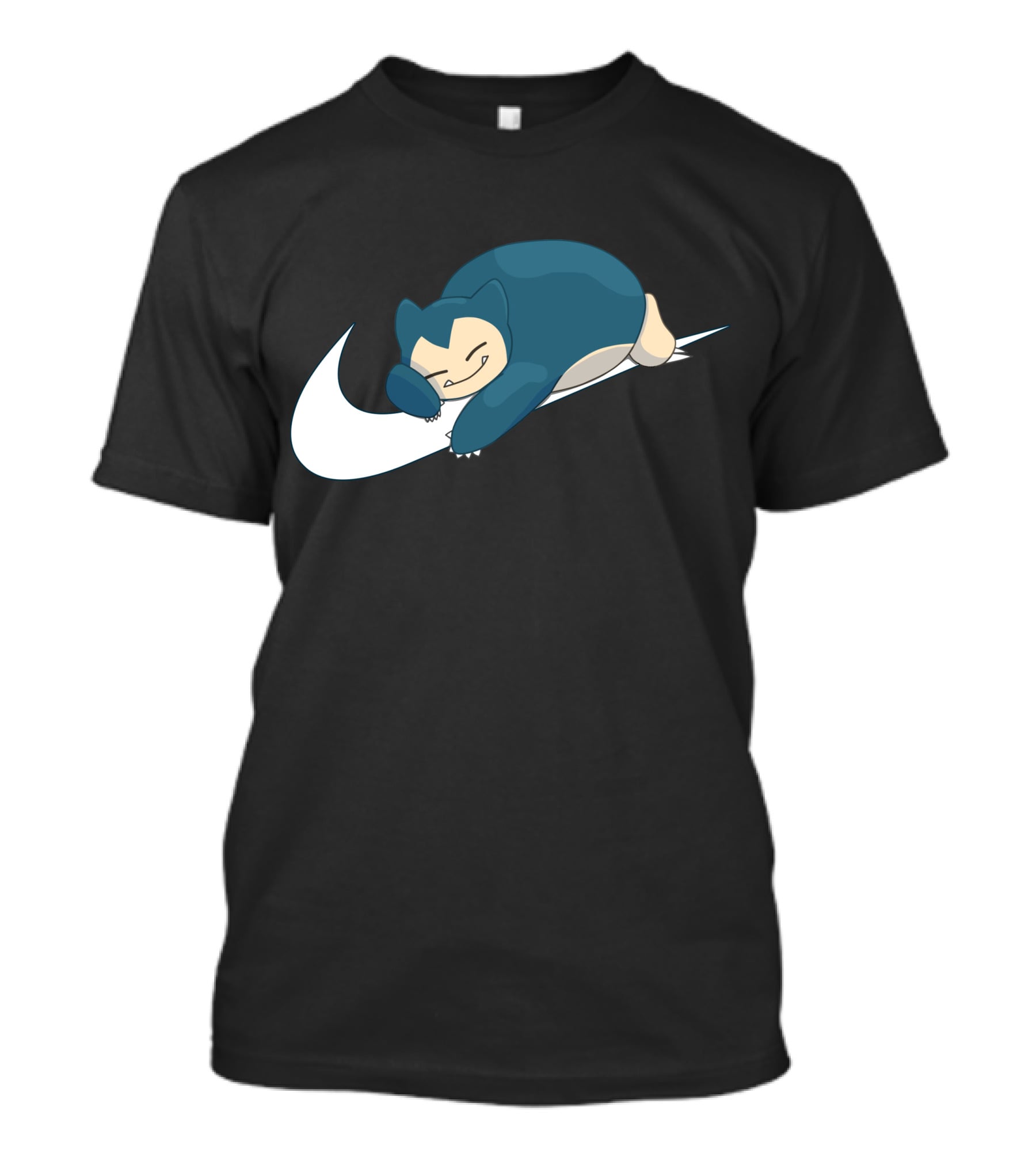 Snorlax Sleeping On Swoosh T-Shirt