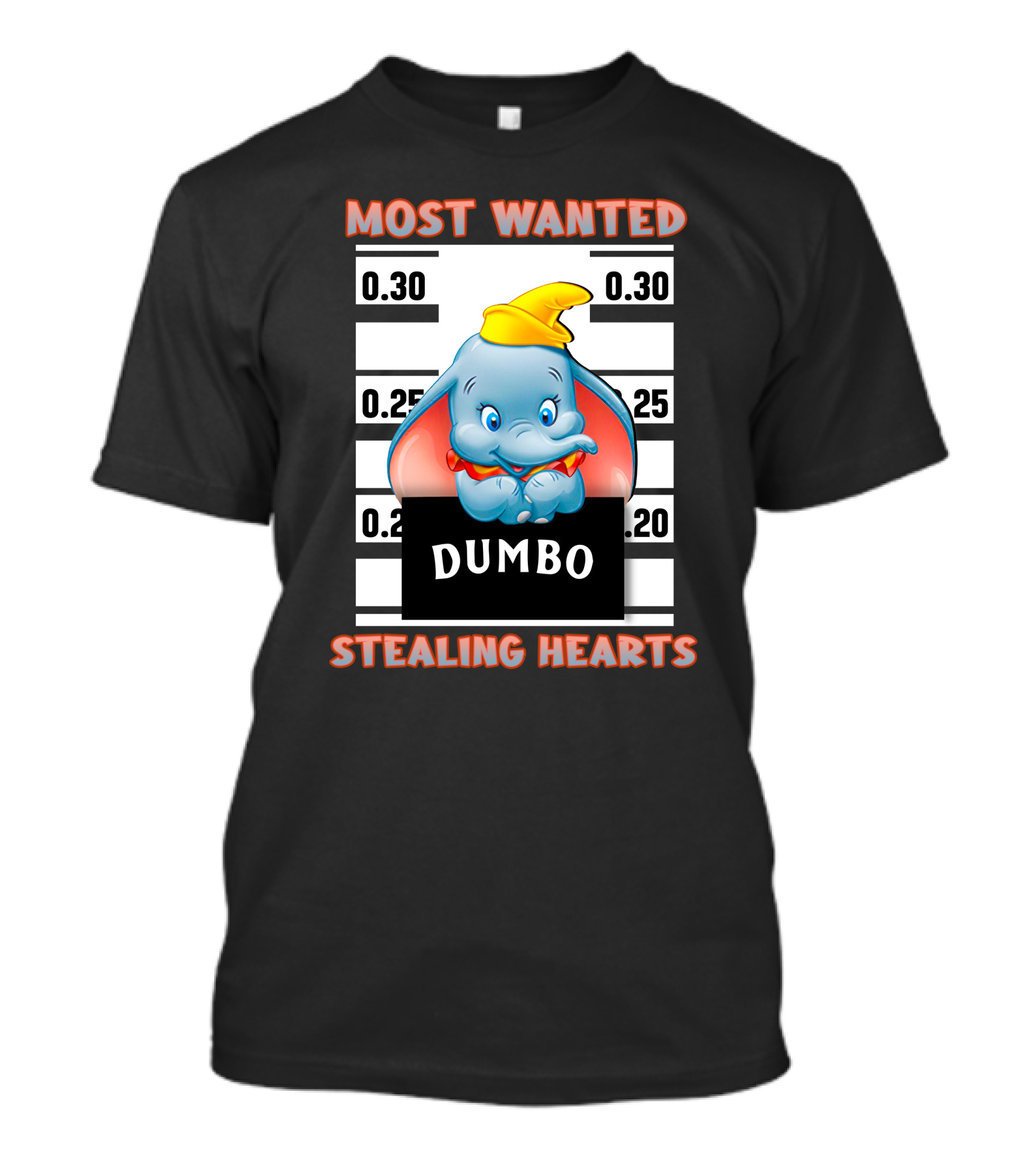 Most Wanted Dumbo Stealing Hearts T-Shirt