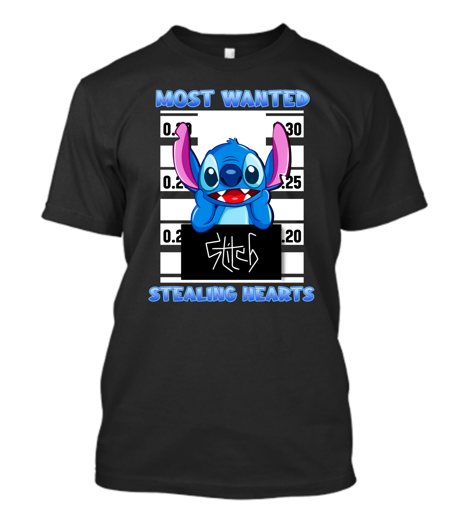 Most Wanted Stitch Stealing Hearts T-Shirt