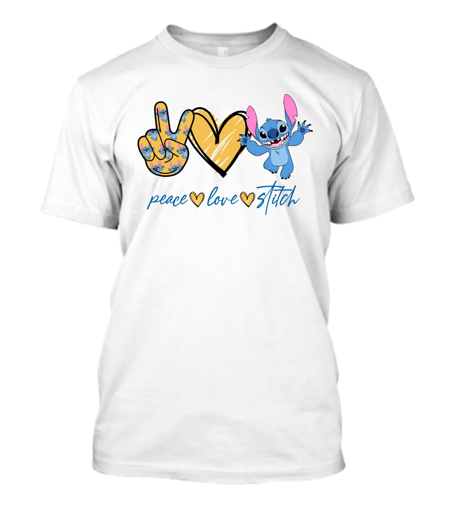 Peace Love Stitch T-Shirt