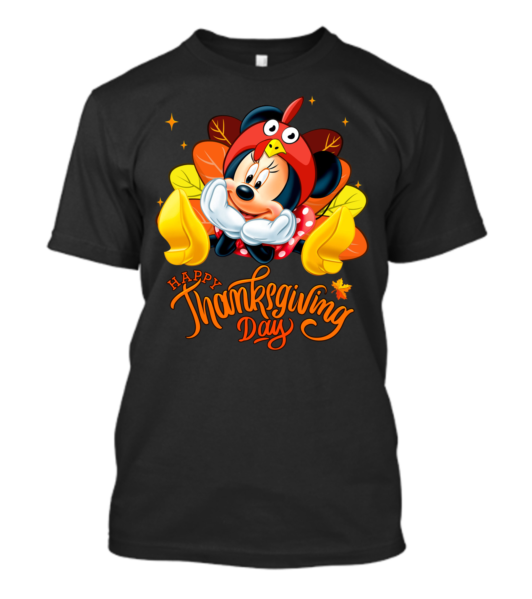 Minnie Happy Thanksgiving Day Turkey Costume T-Shirt