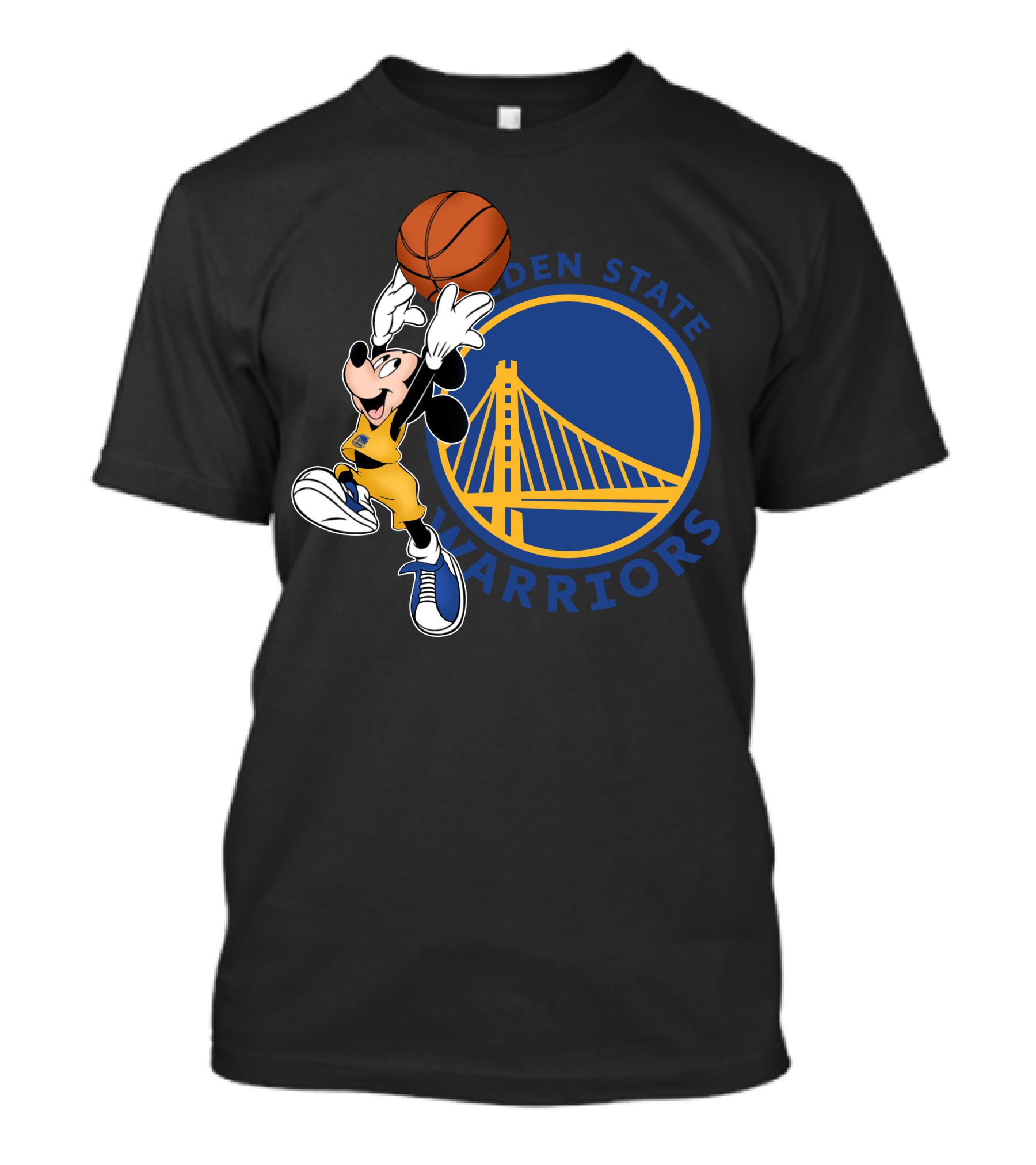 Mickey Golden State Warriors Basketball T-Shirt