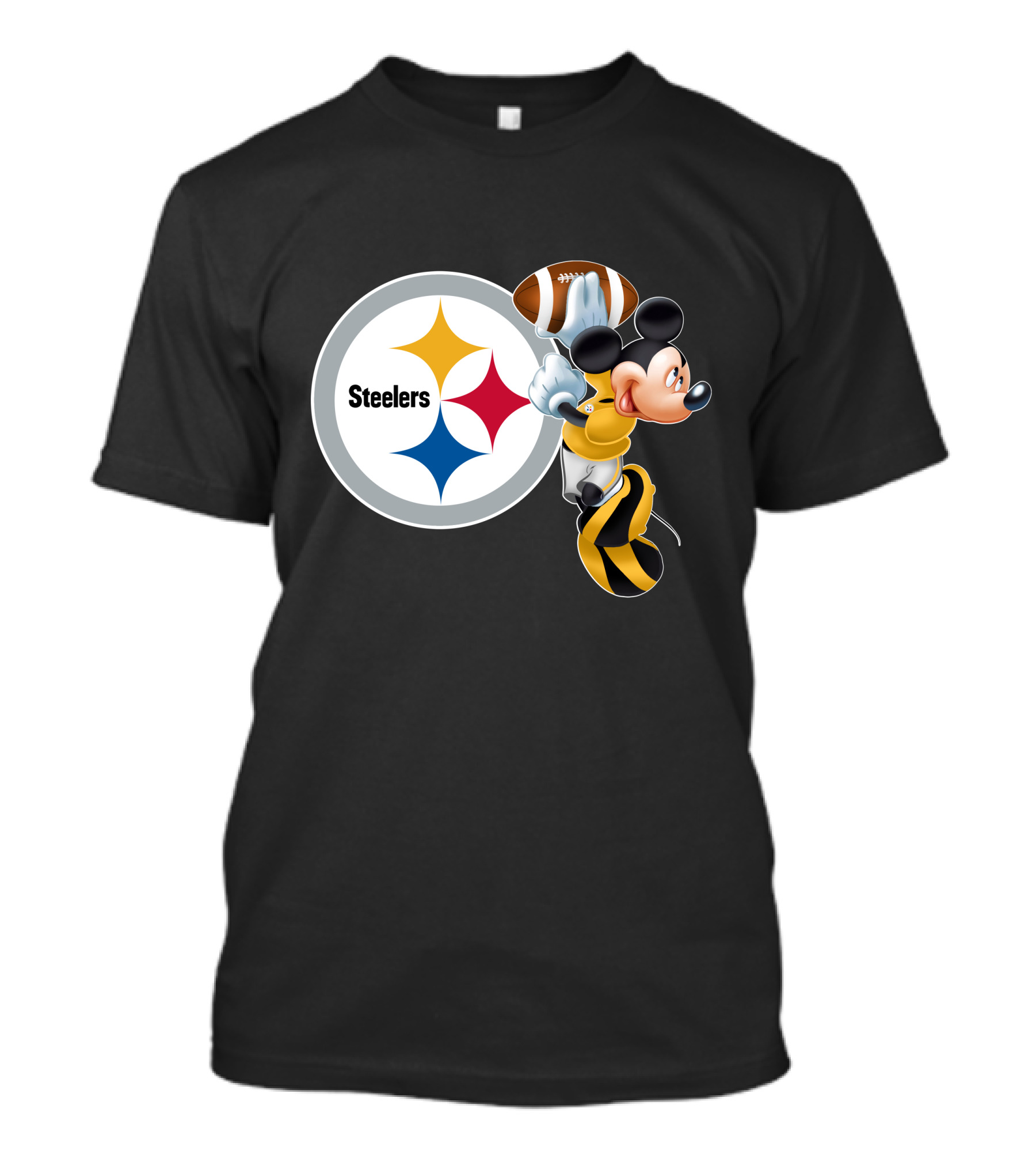 Steelers Mickey Ps Football Fan T-Shirt