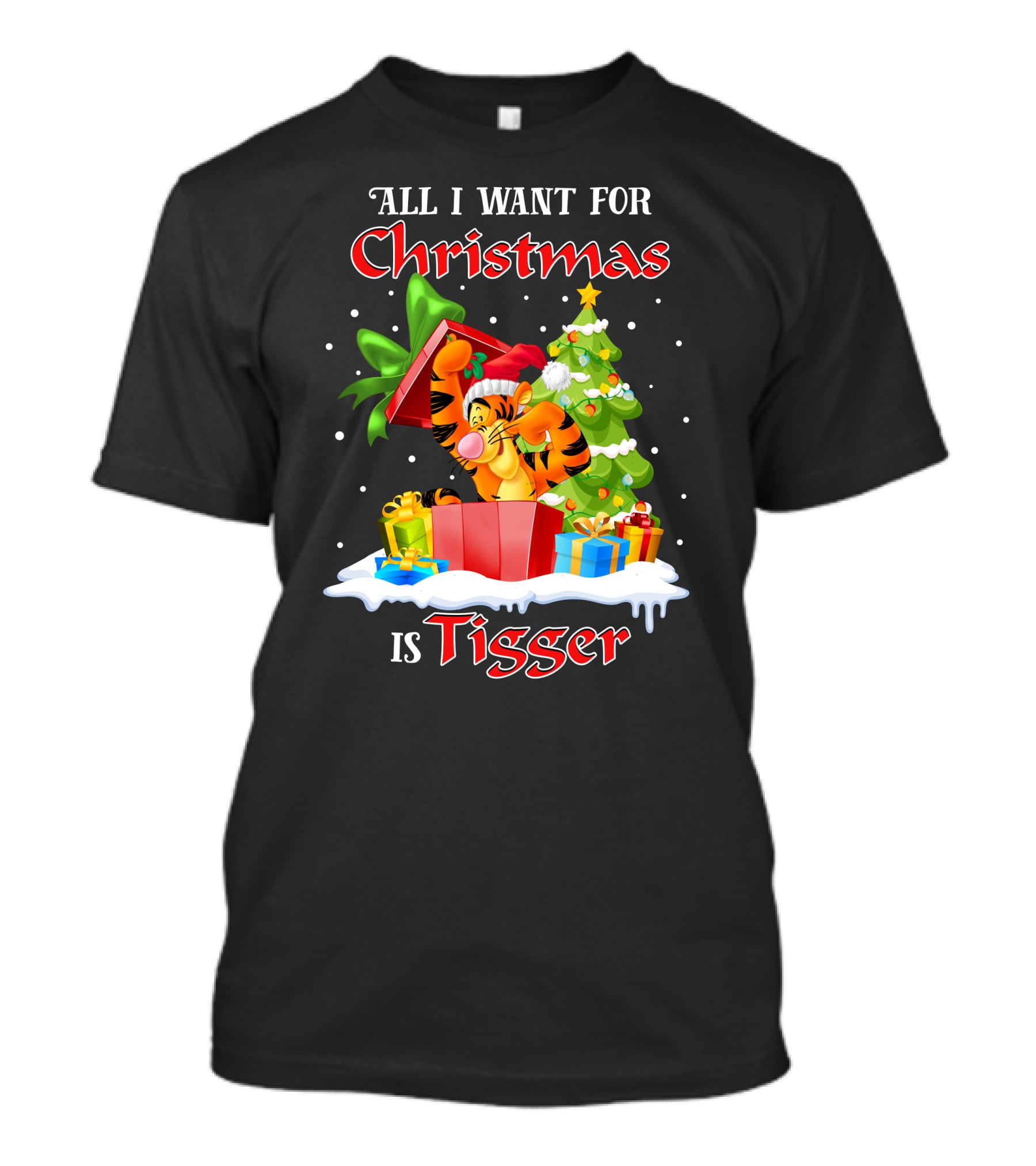 All I Want For Christmas Is Tigger T-Shirt