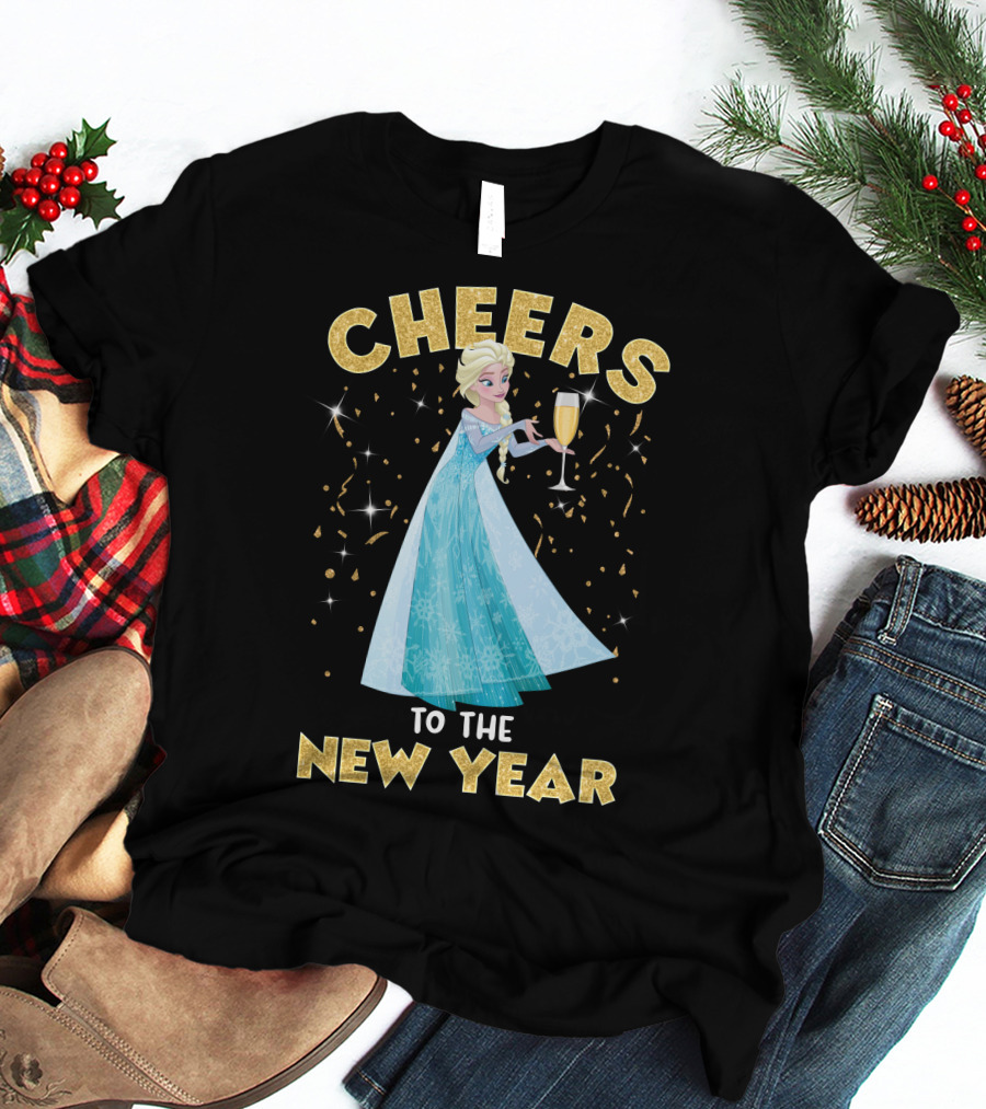 Cheers To The New Year El Champagne T-Shirt