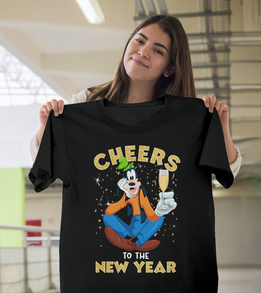 Cheers To The New Year Gf Champagne T-Shirt