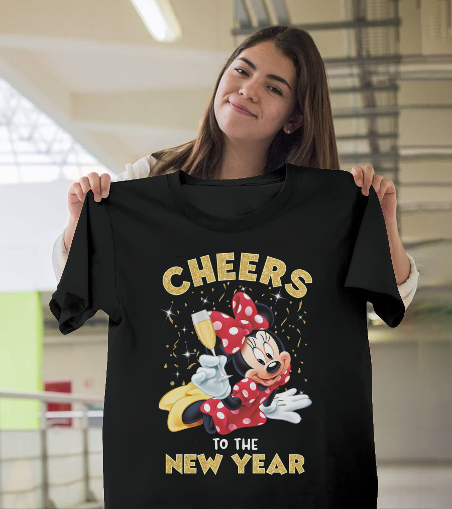 Cheers To The New Year With Champagne Magic T-Shirt