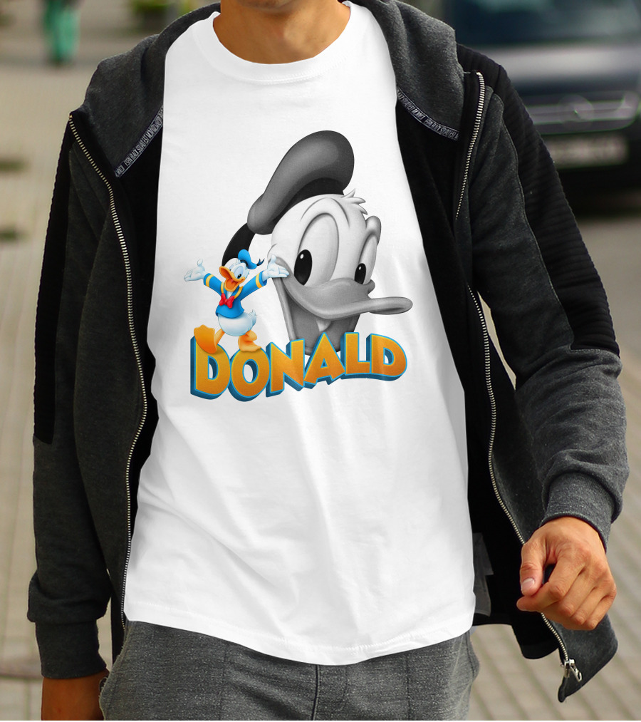 Donald Duck Classic Animation Character T-Shirt