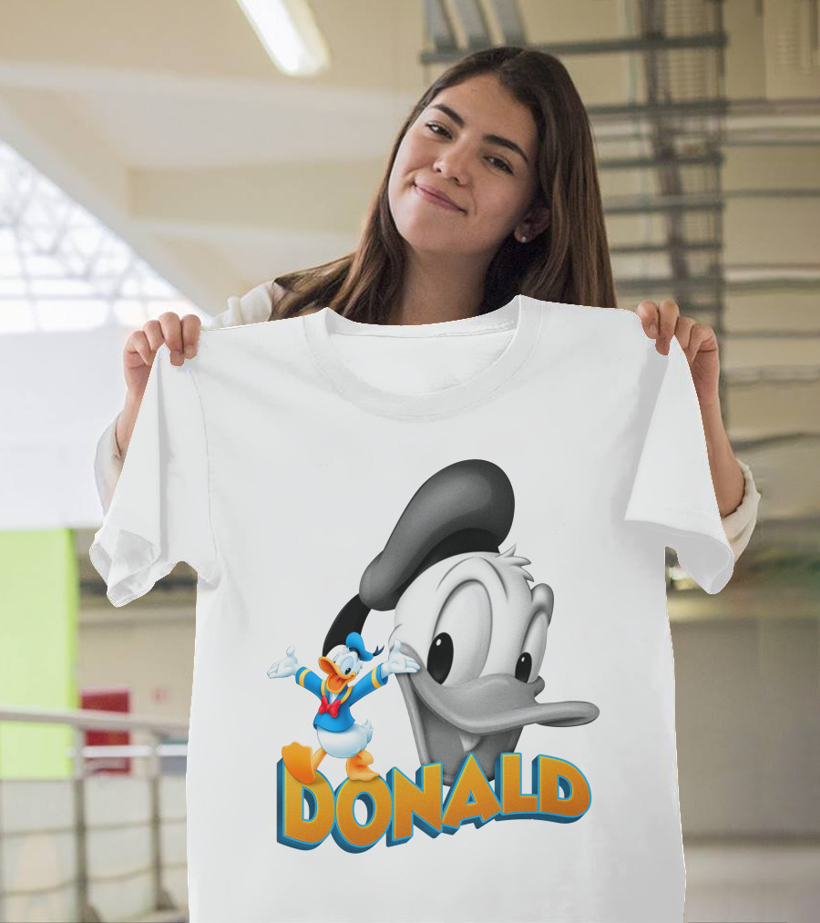 Donald Duck Classic Animation Character T-Shirt