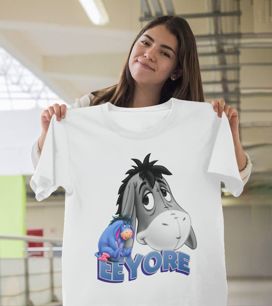 Eeyore Blue And Gray Character Disney T-Shirt
