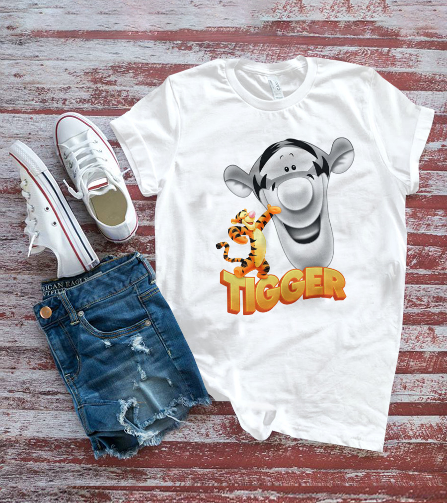 Tigger Classic Pooh Bear Friend Iconic Character T-Shirt