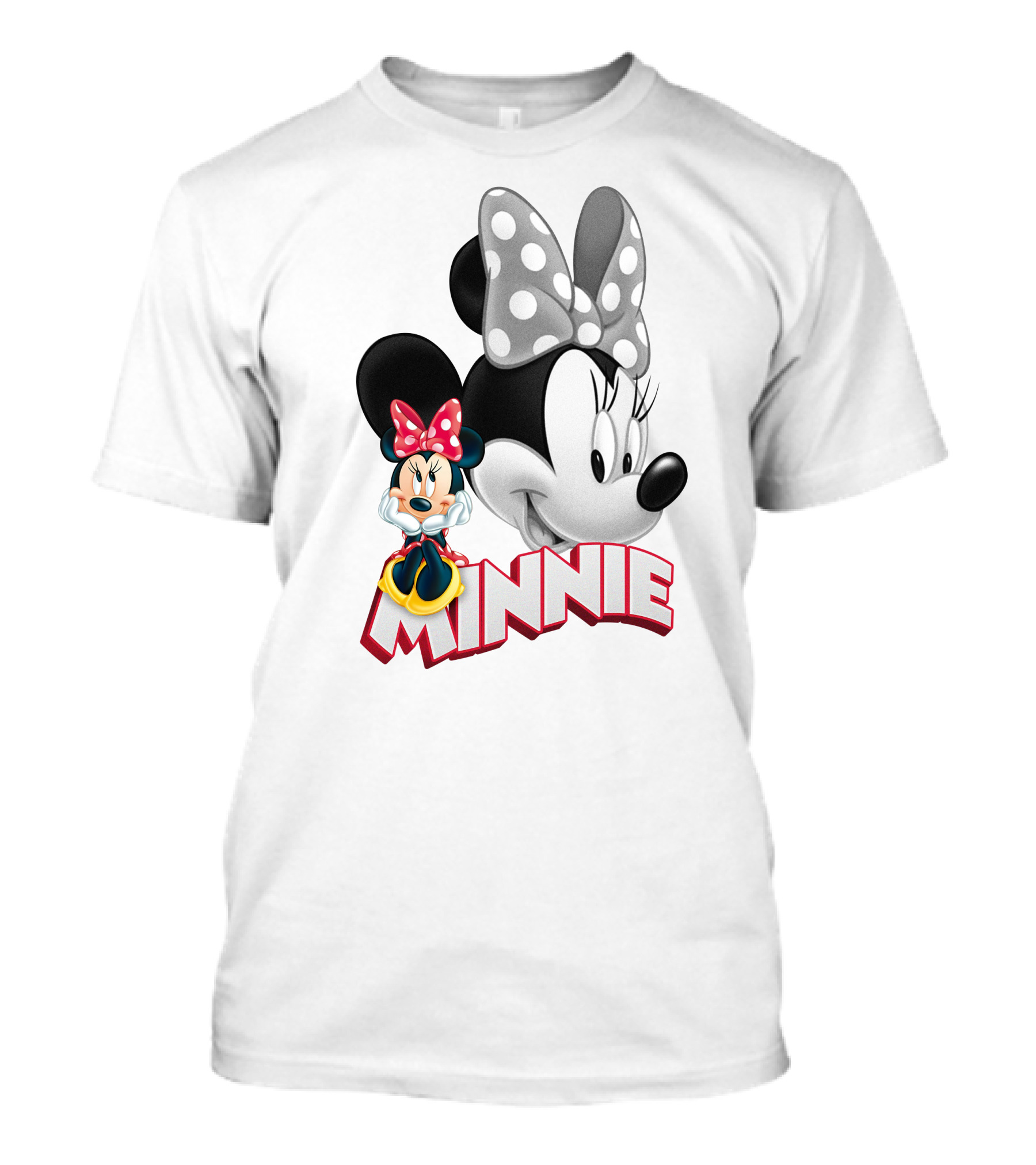 Minnie Mouse Large Polka Dot Bow T-Shirt