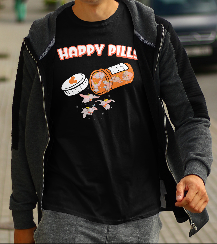HAPPY PILLS Dumbo Magic T-Shirt