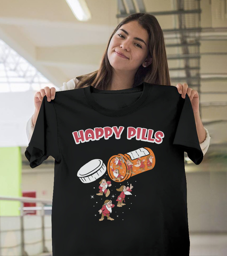 HAPPY PILLS Grumpy Seven Dwarfs T-Shirt