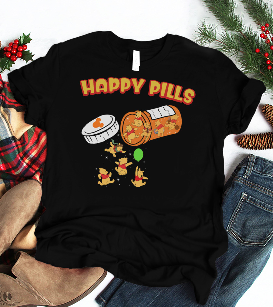 HAPPY PILLS POOH Balloon Fun T-Shirt