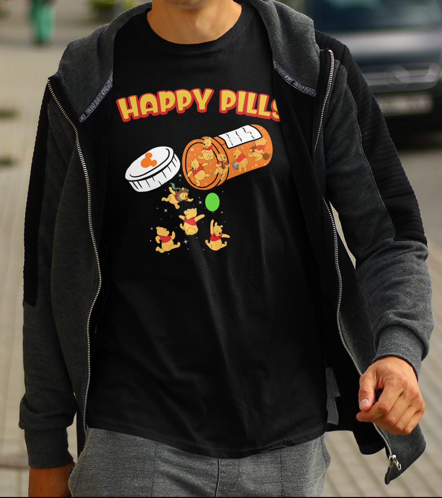 HAPPY PILLS POOH Balloon Fun T-Shirt