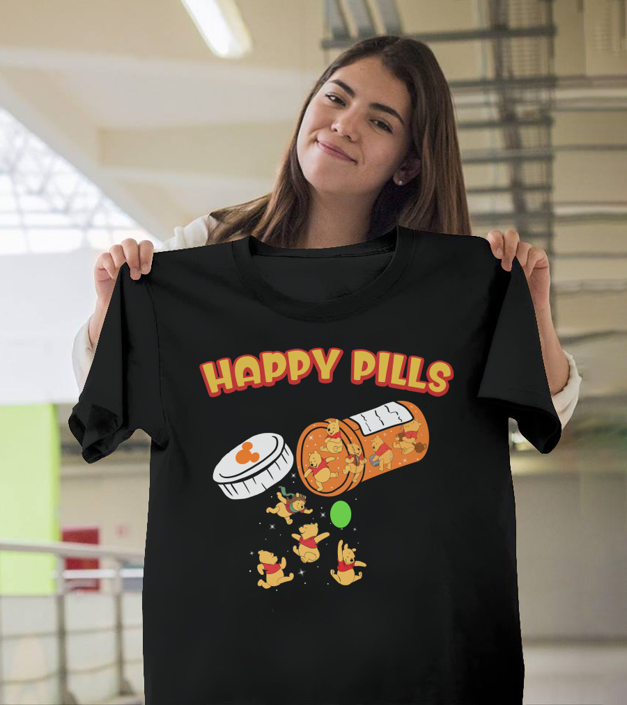 HAPPY PILLS POOH Balloon Fun T-Shirt