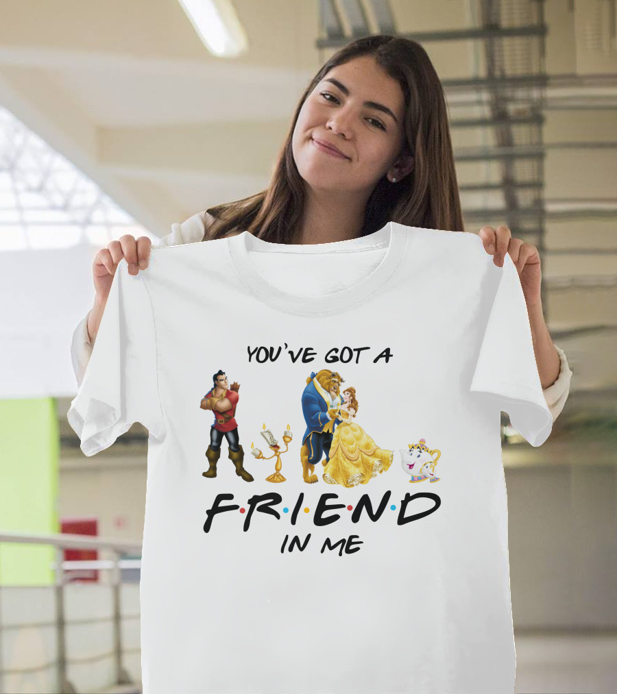 You've Got A Friend In Me Beauty And The Beast Friends Icons T-Shirt