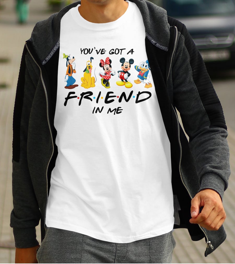 You’ve Got A Friend In Me With Mickey, Minnie, Donald, Goofy, And Pluto T-Shirt