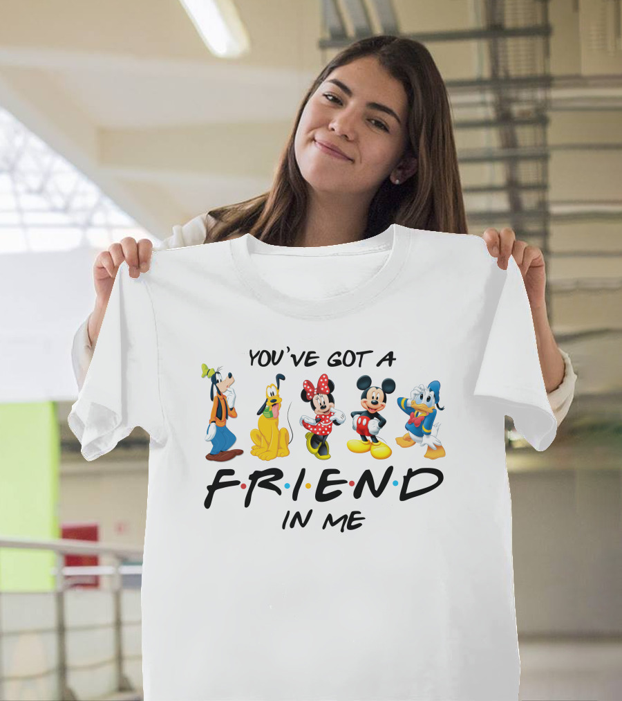 You’ve Got A Friend In Me With Mickey, Minnie, Donald, Goofy, And Pluto T-Shirt