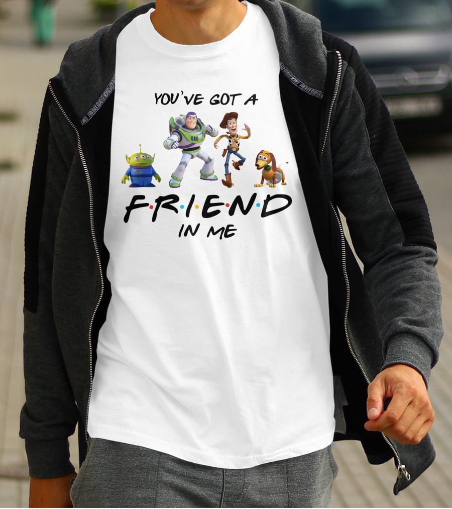 You've Got A Friend In Me Toy Story Characters T-Shirt