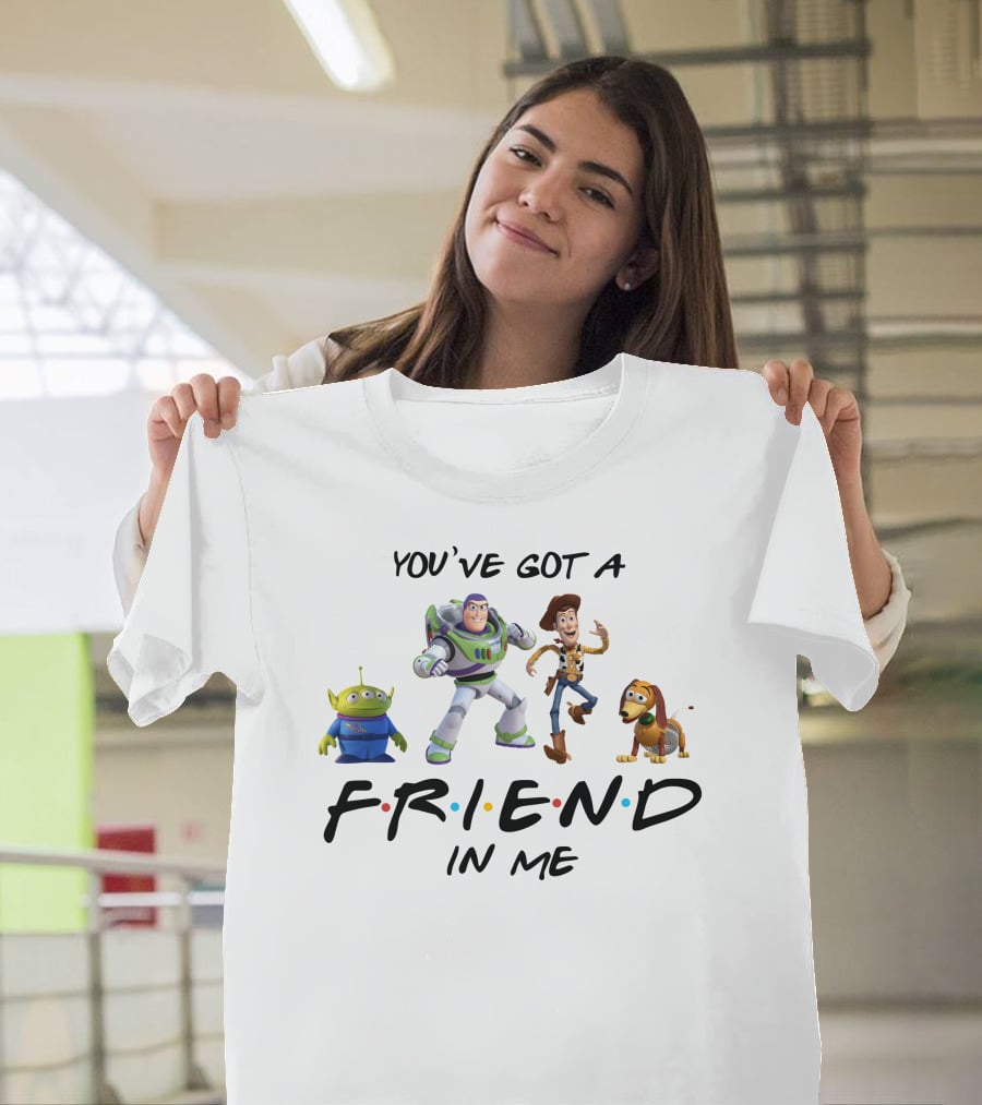 You've Got A Friend In Me Toy Story Characters T-Shirt