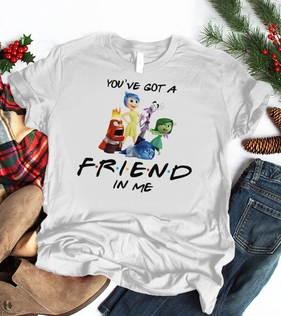 YOU'VE GOT A FRIEND IN ME INSIDE OUT PIXAR CHARACTERS T-Shirt