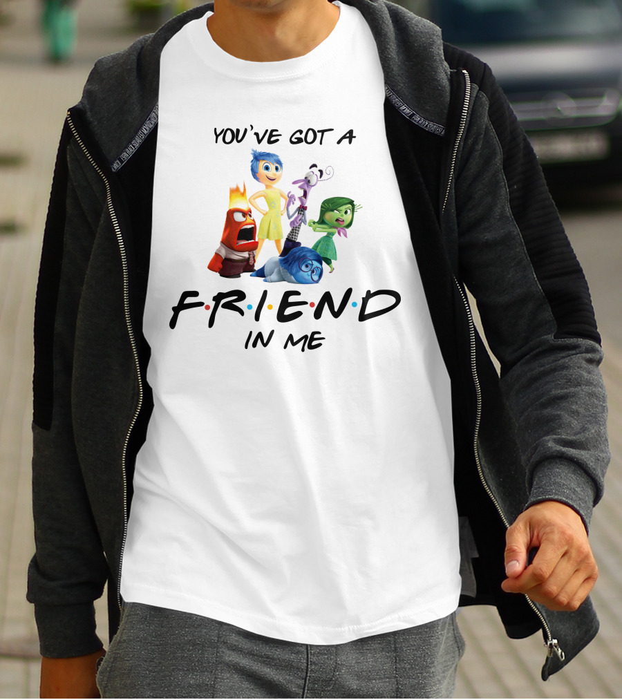 YOU'VE GOT A FRIEND IN ME INSIDE OUT PIXAR CHARACTERS T-Shirt