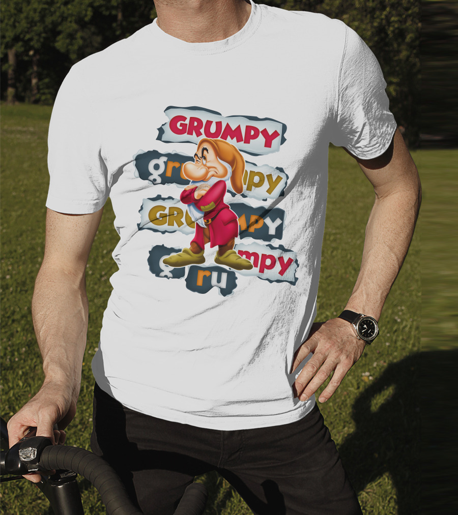 Grumpy Snow White Seven Dwarfs Character Alignment T-Shirt