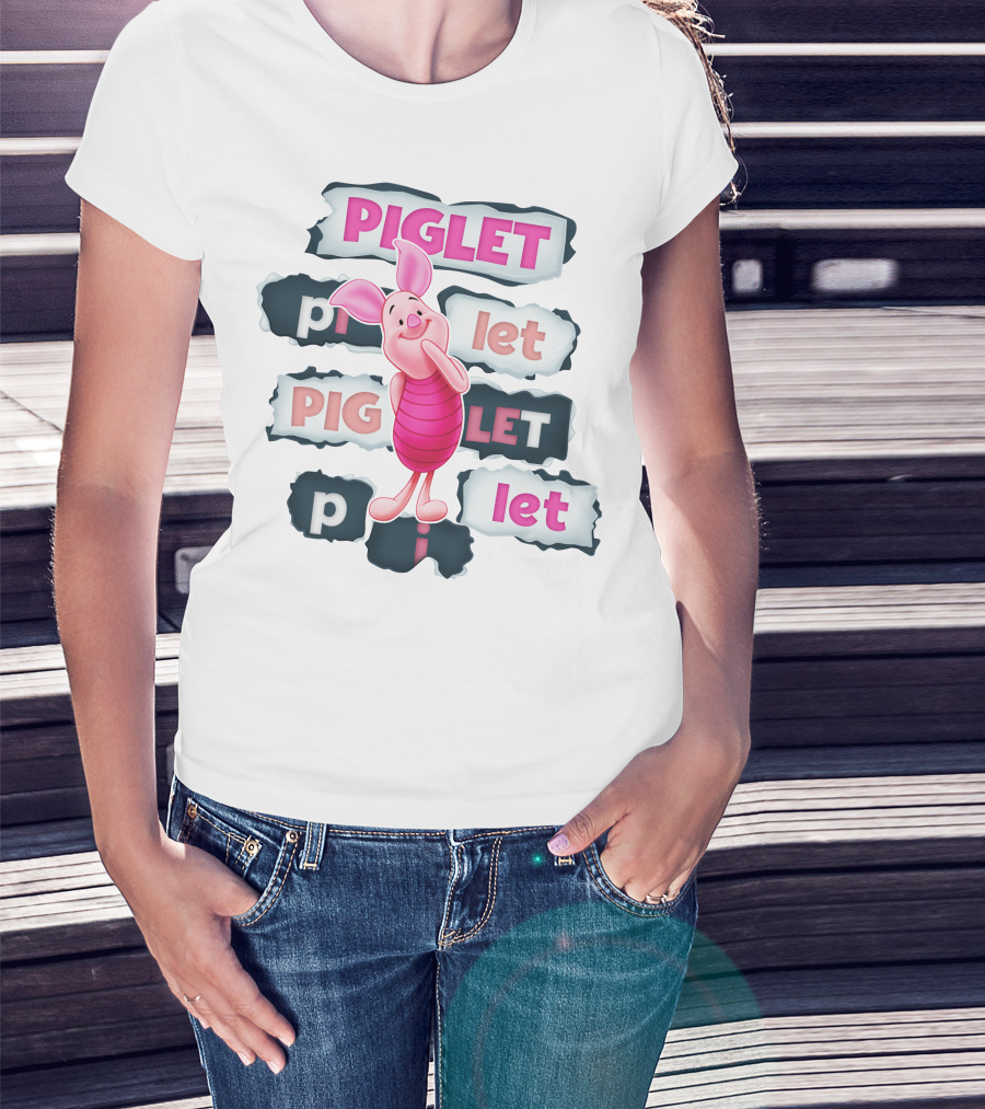 Piglet Piglet Pig Let P I Let T-Shirt