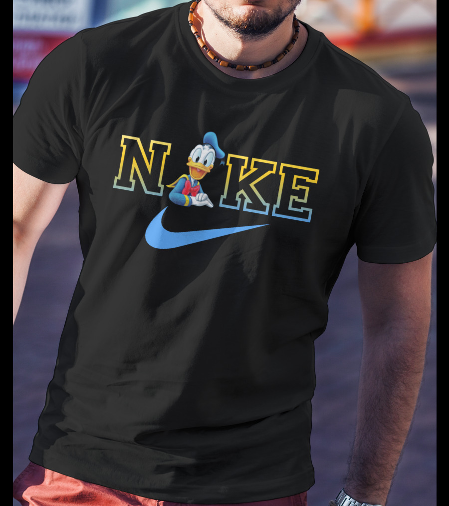 Donald Duck Nike Swoosh T-Shirt