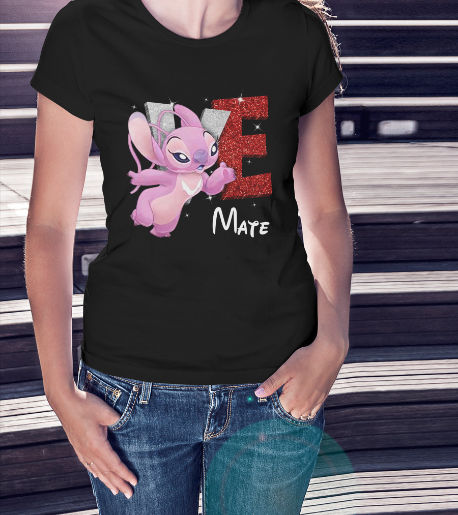 Love Mate Angel Experiment 624 Sparkle T-Shirt
